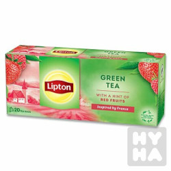 Lipton 20bags Greean tea with red fruits