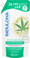 Indulona tekuté mydlo 500ml Konopné semienko