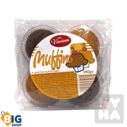 Vincinni Muffins 140g 4ks