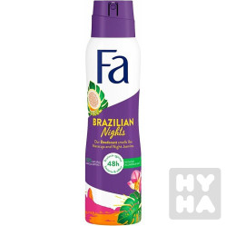 Fa deodorant 150ml Brazilian