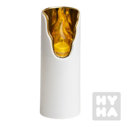 Subito svíčky na baterie DEKOR gold žlutý