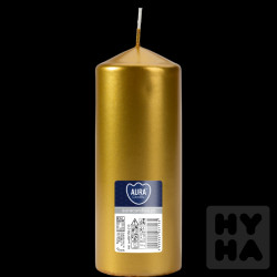 Bispol válcová svíčka 330g sw60/150-213 metatic žlutý