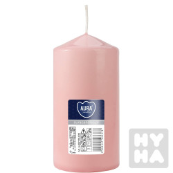 Bispol válcová svíčka 260g sw60/120-038 růžový