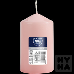 Bispol válcová svíčka 210g sw60/100-038 růžový