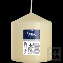 Bispol válcová svíčka 320g sw80/90-011 ecru
