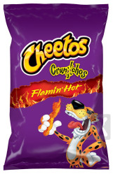 Cheetos 80g crunchos flamin hot