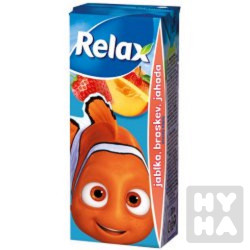 Relax 200ml Jablko, broskev , jahoda