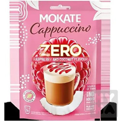 Mokate cappuccino zero 20g Raspberry a coconut