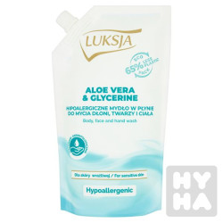 Luksja tekute mydlo 400ml Aloe Vera a glycerine