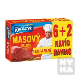 kucharek masový bujon 6+2 kostka 88g