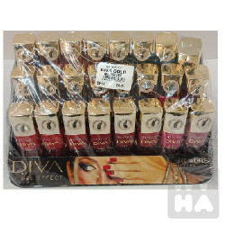 Revers lak na nehty Diva set1/24ks