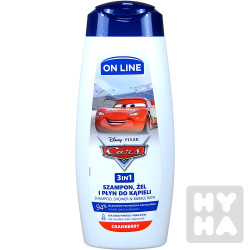 On line Shampon gel 400ml Cars