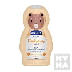 On Line 350ml 3in1 Biszlkoptowy Biscuit