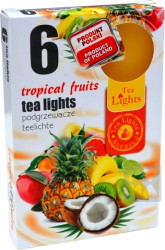 Admit tea light 6ks Tropical fruits