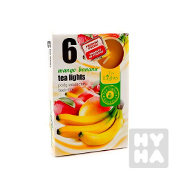 Admit tea light 6ks Mango,banana