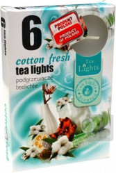 Admit tea light 6ks Cotton fresh