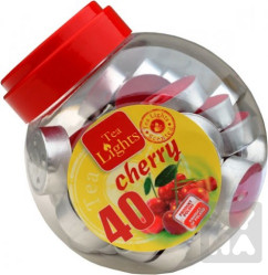 Tea light 40ks Cherry