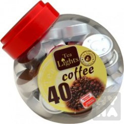 Admit Tea lights 40ks Coffee