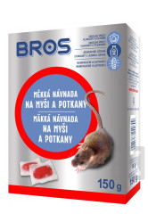 Bros Měkká mávnada na myši a potkany 150g