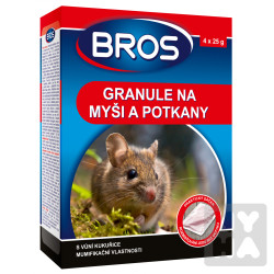 Bros Granule na myši a potkany 140g