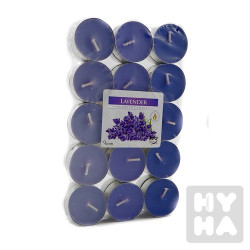 Bispol tea lights 30ks Levander