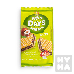 Happy days wafers 180g Nuts