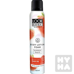 Look expert Body lotion foam 225ml Summer fruits