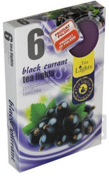 Admit tea light 6ks Black currant