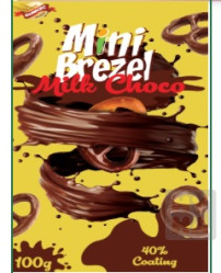 Mini Brezel Milk Choco 100g