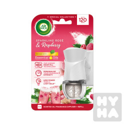Airwick 19ml complet Sparkling rose a raspberry