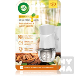 Airwick 19ml complet santalové dřevo a vanilka