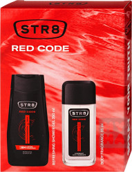 Kazety Str8 spr 250ml + body fragr. 85ml Red code