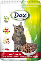 Dax kočka 100g hovezi a kralici