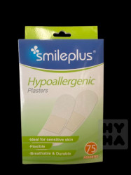 smileplus Hypoallergenic náplasti 75ks mix