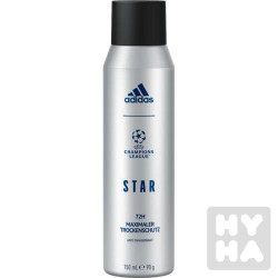 Adidas deodorant 150ml star