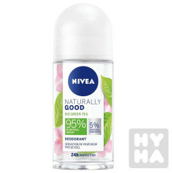 Nivea roll 50ml Naturally Good bio green tea