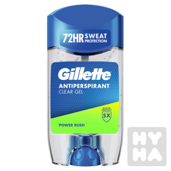 Gillette AP tuhý gel 70ml power rush