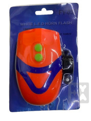 Den xe dap truoc/LED svítilna přední na kolo