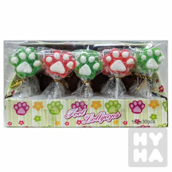 Foot lollipop lízátko 15g/30ks