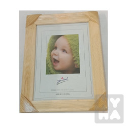 Dreveny fotoramecek 5x7/khung anh