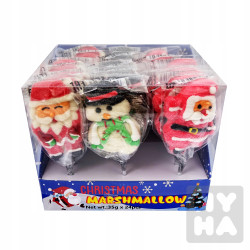 Merry christmas marshmallow pop 35g/24ks