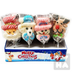 Mery christmas marshmallow pop 35g/24ks