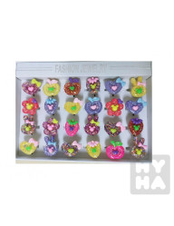 Svítící prstýnek / 24ks