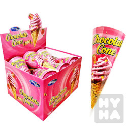 Profisa chocolate cone 18g strawberry/12ks