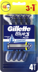 Gillette Blue3 holítka (3+1ks) Comfort