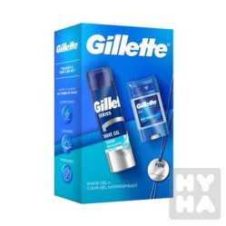 Gillette kazety gel cooling 200ml+cleargel 70ml