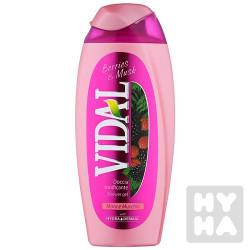 Vidal sprchový gel 250ml Berries musk