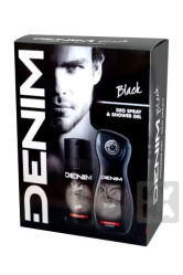 Denim Dar.kazeta 250ml spr + 150ml deo Black