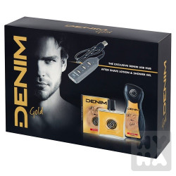 Denim Dar.kazeta 100mlAS+250mlSG+USB Gold