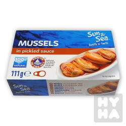Sun&Sea mušle kořeněném.ol. 111g